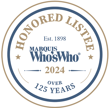 Honored Listee Who's Who Badge